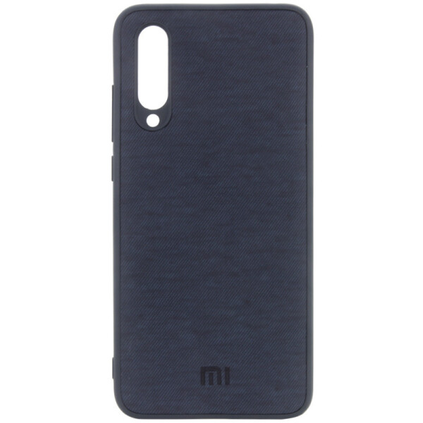 

TPU чехол Textile Logo для Xiaomi Mi A3 (Синий) (877146)