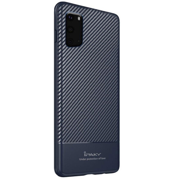 

TPU чехол iPaky Musy Series для Samsung Galaxy S20 (Синий) (872484)