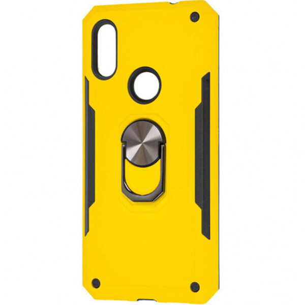

Ударопрочный чехол SG Ring Color магнитный держатель для Samsung Galaxy A30 (Желтый) (718375)