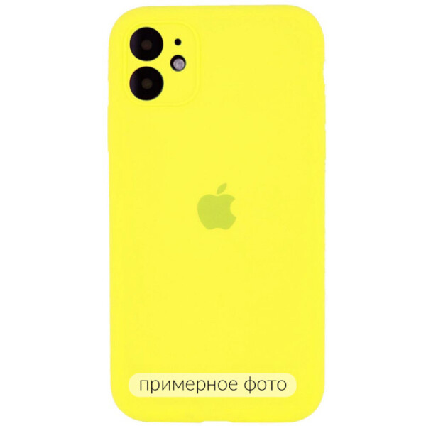 

Чехол Silicone Case Square Full Camera Protective (AA) для iPhone 7 plus (5.5";) (Желтый / Bright Yellow) (1086525)