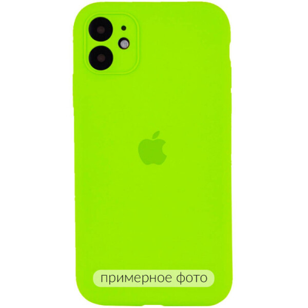 

Чехол Silicone Case Square Full Camera Protective (AA) для iPhone 8 plus (5.5";) (Салатовый / Neon green) (1080712)