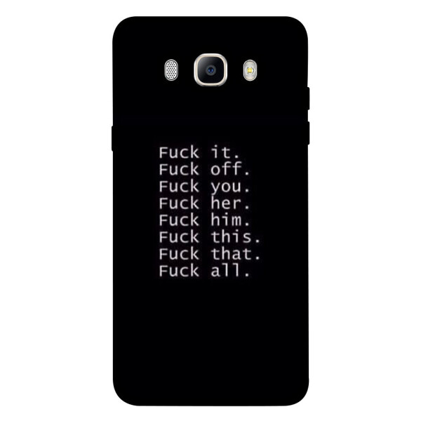 

Чехол F_ck it для Galaxy J5 (2016) (1074605)