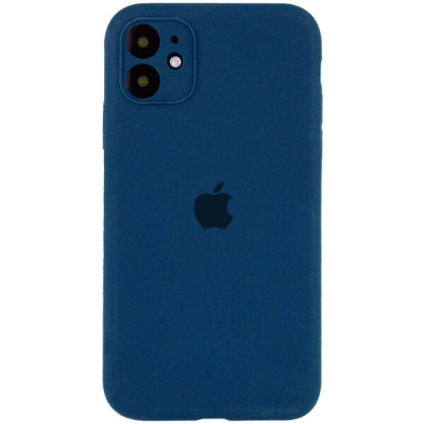 

Чехол Silicone Case Square Full Camera Protective (AA) для Apple iPhone 11 (6.1";) (Синий / Navy blue) (1080770)