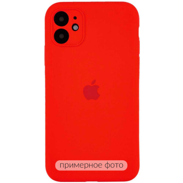 

Чехол Silicone Case Square Full Camera Protective (AA) для Apple iPhone XS Max (6.5";) (Красный / Red) (1080869)