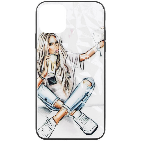 

TPU+PC чехол Prisma Ladies для iPhone 12 Pro (Selfie) (1082541)