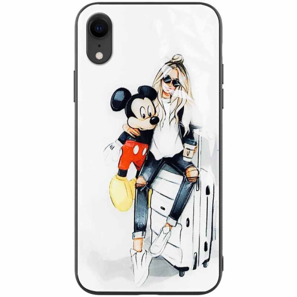 

TPU+PC чехол Prisma Ladies для Apple iPhone XR (6.1";) (Mickey) (1082556)