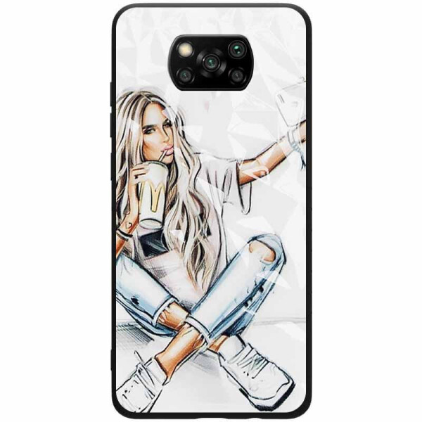 

TPU+PC чехол Prisma Ladies для Xiaomi Poco X3 NFC (Selfie) (1082619)