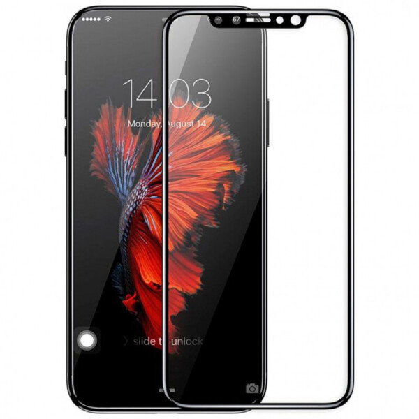 

Защитное стекло King Fire 6D для iPhone XS (5.8";) (Черный) (839863)