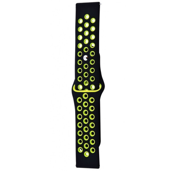 

Силиконовый ремешок Sport Nike+ для Apple watch 42mm / 44mm (black/green) (872744)