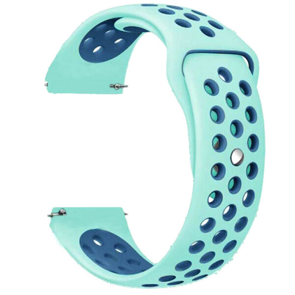 

Силиконовый ремешок Sport Nike+ для Xiaomi Amazfit/Samsung 20 mm (marine green/blue) (1082079)