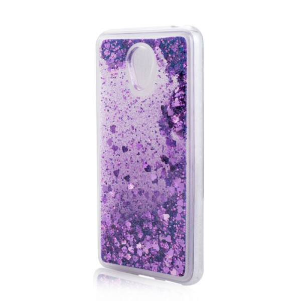 

TPU чехол Liquid hearts для Meizu M6 Note (Фиолетовый) (586842)
