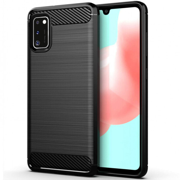 

TPU чехол Slim Series для Samsung Galaxy A41 (Черный) (881051)
