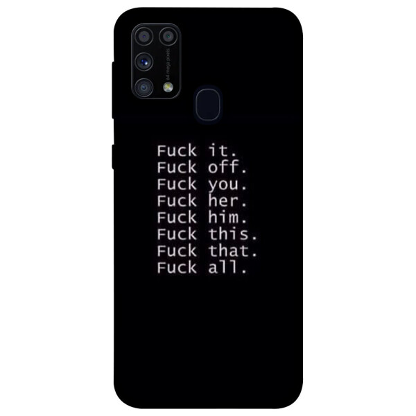 

Чехол F_ck it для Galaxy M31 (2020) (1074488)