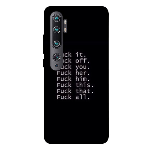 

Чехол F_ck it для Xiaomi Mi Note 10 (1074594)