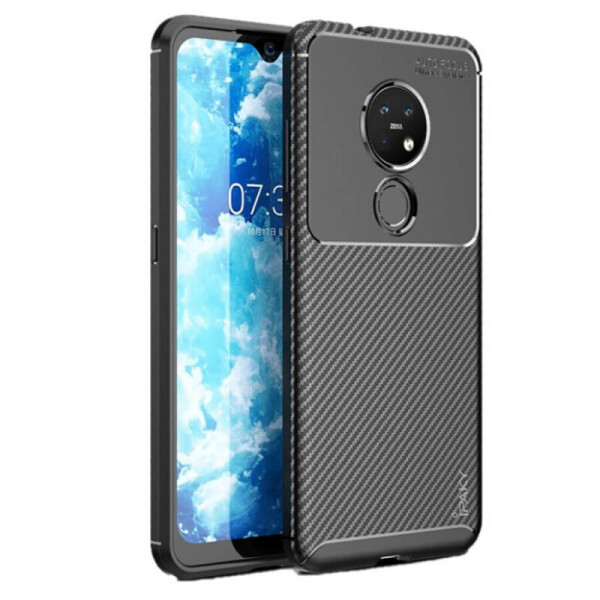 

TPU чехол iPaky Kaisy Series для Nokia 7.2 (Черный) (858444)