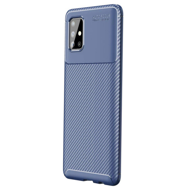 

TPU чехол iPaky Kaisy Series для Samsung Galaxy A51 (Синий) (872450)