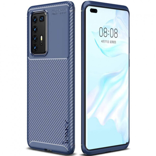 

TPU чехол iPaky Kaisy Series для Huawei P40 Pro (Синий) (880971)