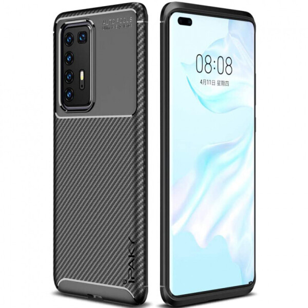 

TPU чехол iPaky Kaisy Series для Huawei P40 Pro (Черный) (880972)