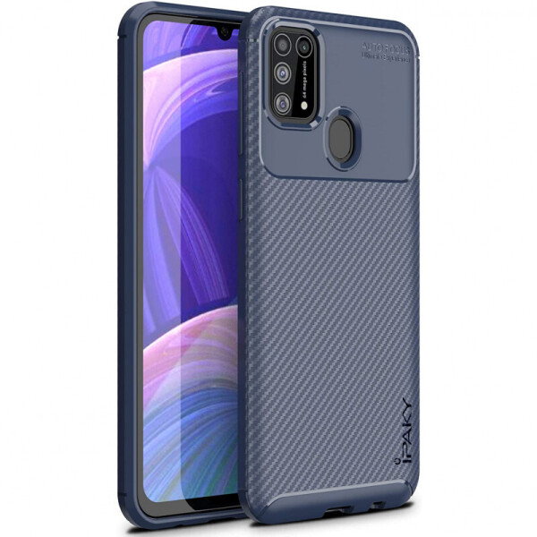 

TPU чехол iPaky Kaisy Series для Samsung Galaxy M31 (Синий) (880979)