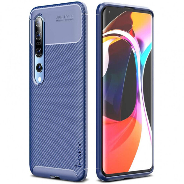 

TPU чехол iPaky Kaisy Series для Xiaomi Mi 10 Pro (Синий) (880983)