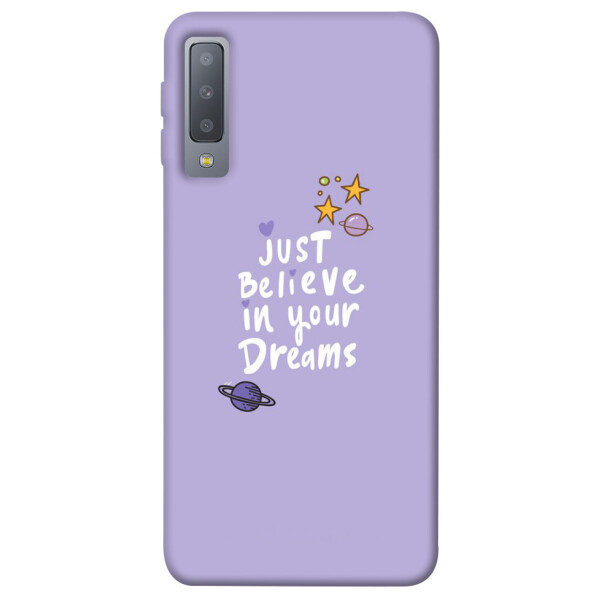 

Чехол Just believe in your Dreams для Galaxy A7 (2018) (1070243)