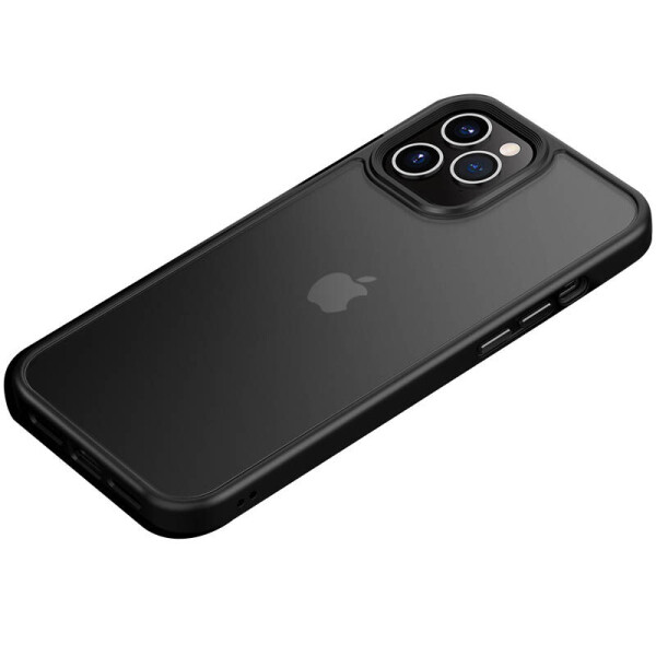 

TPU+PC чехол LikGus Maxshield New для iPhone 12 Pro (Черный) (1068908)