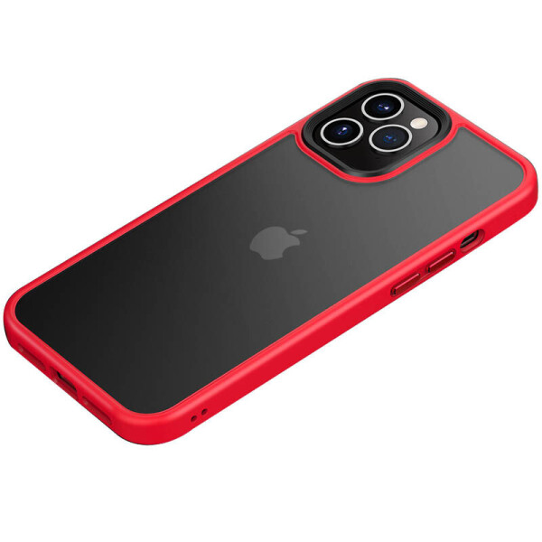 

TPU+PC чехол LikGus Maxshield New для iPhone 12 (Красный) (1068902)