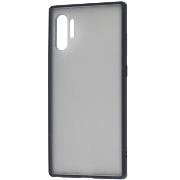 

TPU+PC чехол LikGus Maxshield для Samsung Galaxy Note 10 Plus (Черный) (746825)