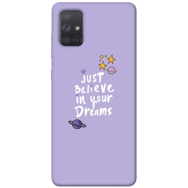 

Чехол Just believe in your Dreams для Galaxy A71 (2020) (1070119)