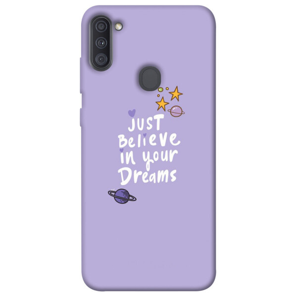 

Чехол Just believe in your Dreams для Galaxy A11 (2020) (1070123)