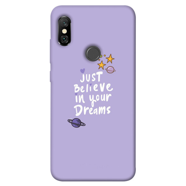 

Чехол Just believe in your Dreams для Xiaomi Note 6 Pro (1070258)