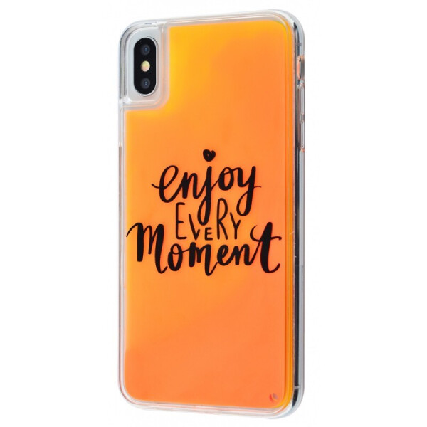 

TPU+PC чехол Lovely Stream Neon sand для iPhone X (5.8";) (Enjoy every Moment) (716084)