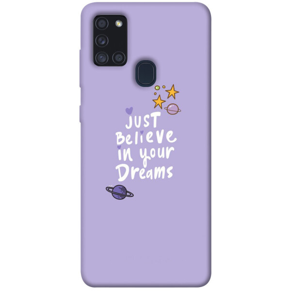 

Чехол Just believe in your Dreams для Galaxy A21s (2020) (1070126)