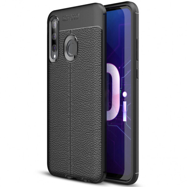 

TPU чехол iPaky Litchi Series для Huawei Honor 10i (Черный) (861314)