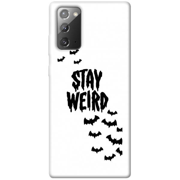 

Чехол Stay Weird для Galaxy Note 20 (1077921)