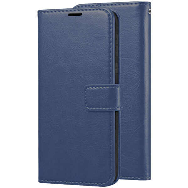 

Чехол (книжка) Wallet Glossy с визитницей для Xiaomi Mi 6X (Синий) (836744)