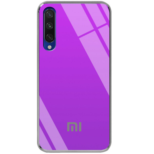 

TPU+Glass чехол Gradient Rainbow с лого для Xiaomi Mi 9 Lite (Фиолетовый) (737968)