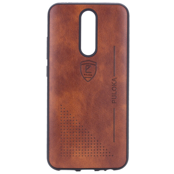 

Кожаный чехол-накладка PULOKA Desi для Xiaomi Redmi 8 / 8a (Коричневый) (787369)