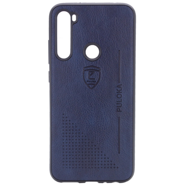 

Кожаный чехол-накладка PULOKA Desi для Xiaomi Redmi Note 8 (Синий) (787382)