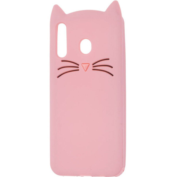 

Силиконовая накладка 3D Cat для Samsung Galaxy A20 A205F (Розовый) (717353)