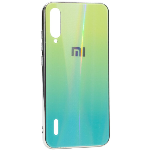 

TPU+Glass чехол Gradient Aurora с лого для Xiaomi Mi A3 (Зеленый) (743656)