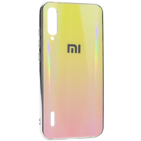 

TPU+Glass чехол Gradient Aurora с лого для Xiaomi Mi A3 (Розовый) (743658)