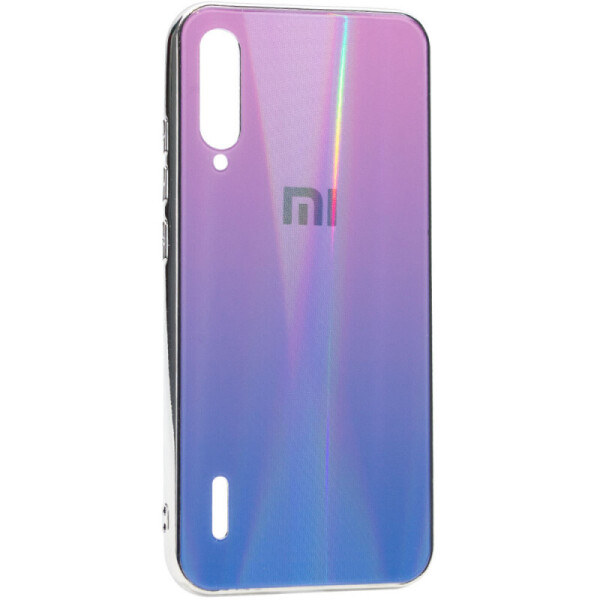 

TPU+Glass чехол Gradient Aurora с лого для Xiaomi Mi A3 (Фиолетовый) (743659)