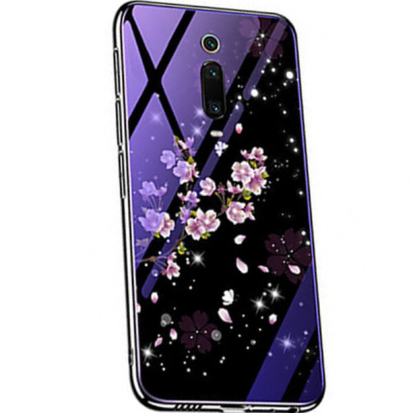 

TPU+Glass чехол Fantasy с глянцевыми торцами для Xiaomi Mi 9T (Цветение) (718128)
