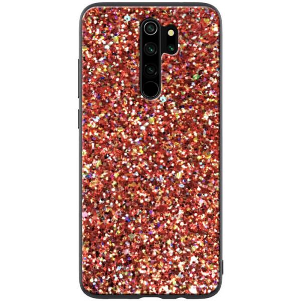 

TPU чехол Glitter Crystal для Xiaomi Redmi Note 8 Pro (Красный) (790042)