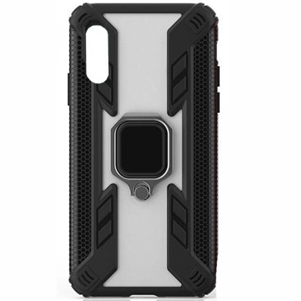 

Ударопрочный чехол Combo Ring for Magnet для Samsung Galaxy A50s (Черный) (717443)