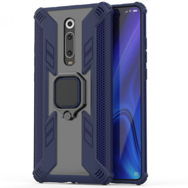 

Ударопрочный чехол Combo Ring for Magnet для Xiaomi Mi 9T (Синий) (746788)
