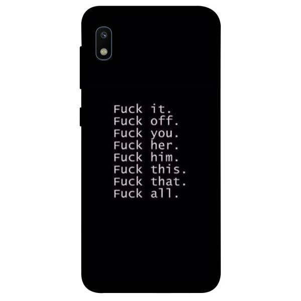 

Чехол F_ck it для Galaxy A10 (A105F) (1074597)