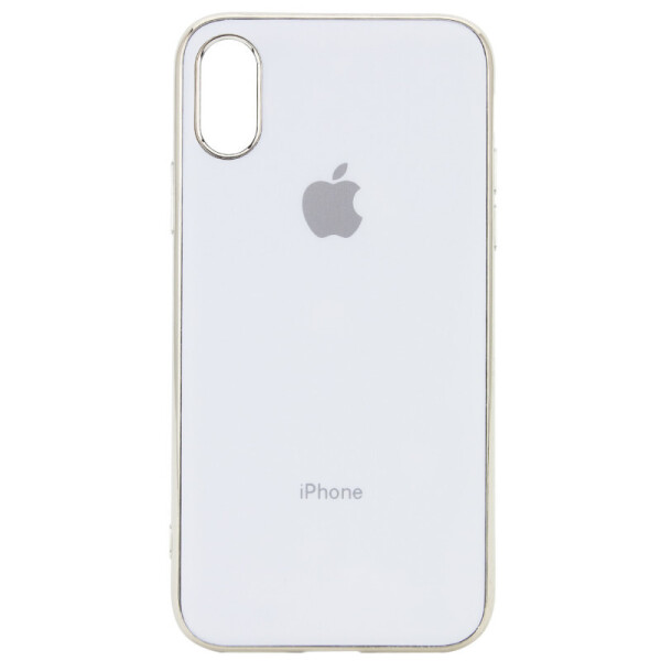 

TPU чехол Matte LOGO для Apple iPhone XS Max (6.5";) (Белый / White) (869585)