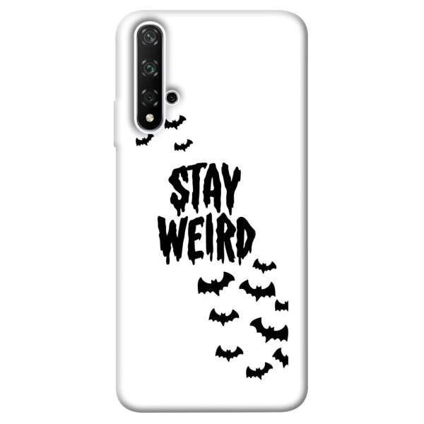 

Чехол Stay Weird для Huawei Nova 5T (1077935)
